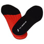 NITRAS COMFORT STEP, palmilhas, preto / vermelho