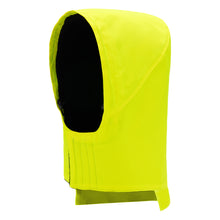 Capuz de inverno removível NITRAS, amarelo neon, poliéster OEKO-TEX: 100% | Pacote (1 peça)