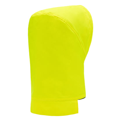 Capuz de inverno removível NITRAS, amarelo neon, poliéster OEKO-TEX: 100% | Pacote (1 peça)