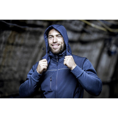 Capuz removível NITRAS, azul marinho, poliéster OEKO-TEX: 94%; Elastano: 6% | Pacote (1 peça)