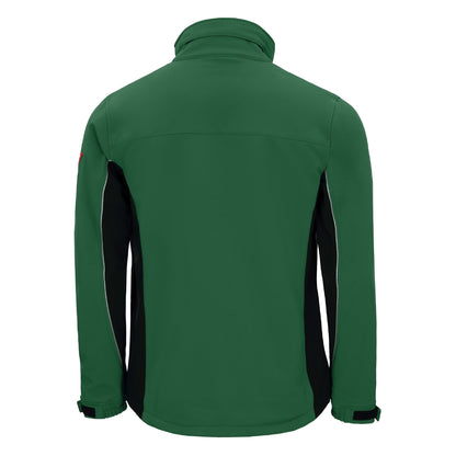 NITRAS MOTION TEX LIGHT, jaqueta softshell, verde / preto
