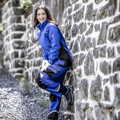NITRAS MOTION TEX LIGHT, jaqueta softshell, azul royal / preto