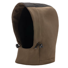 Capuz removível NITRAS, castanho / preto, poliéster OEKO-TEX: 94%; Elastano: 6% | Pacote (1 peça)