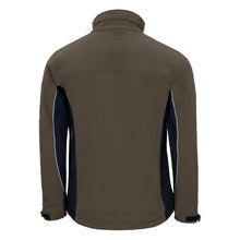 NITRAS MOTION TEX LIGHT, jaqueta softshell, marrom / preto