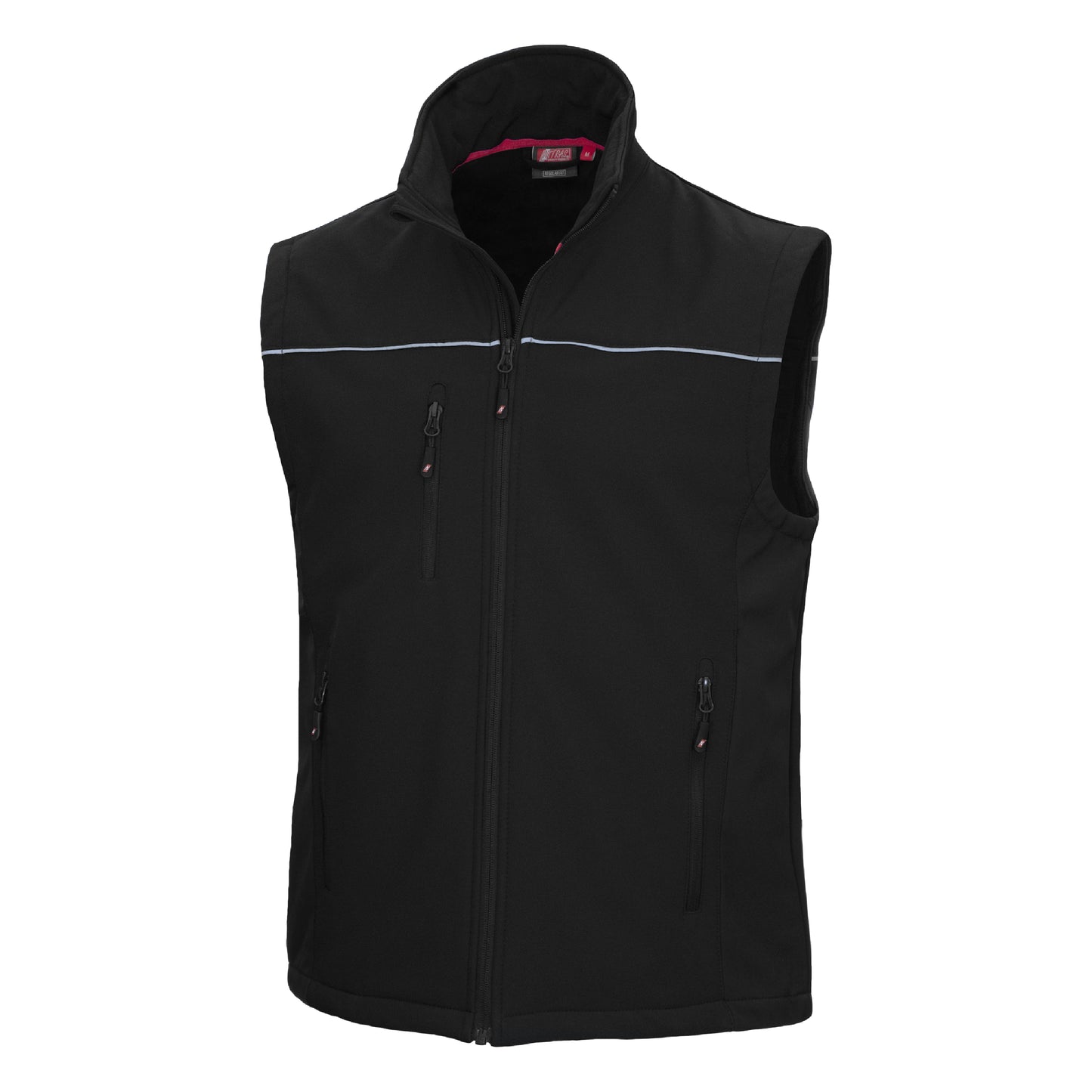 NITRAS MOTION TEX LIGHT, colete softshell, preto