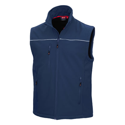NITRAS MOTION TEX LIGHT, colete softshell, azul marinho