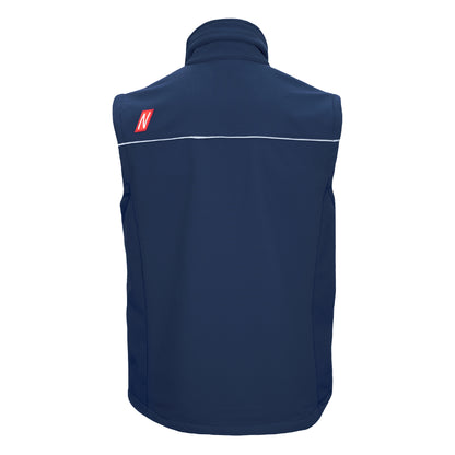 NITRAS MOTION TEX LIGHT, colete softshell, azul marinho