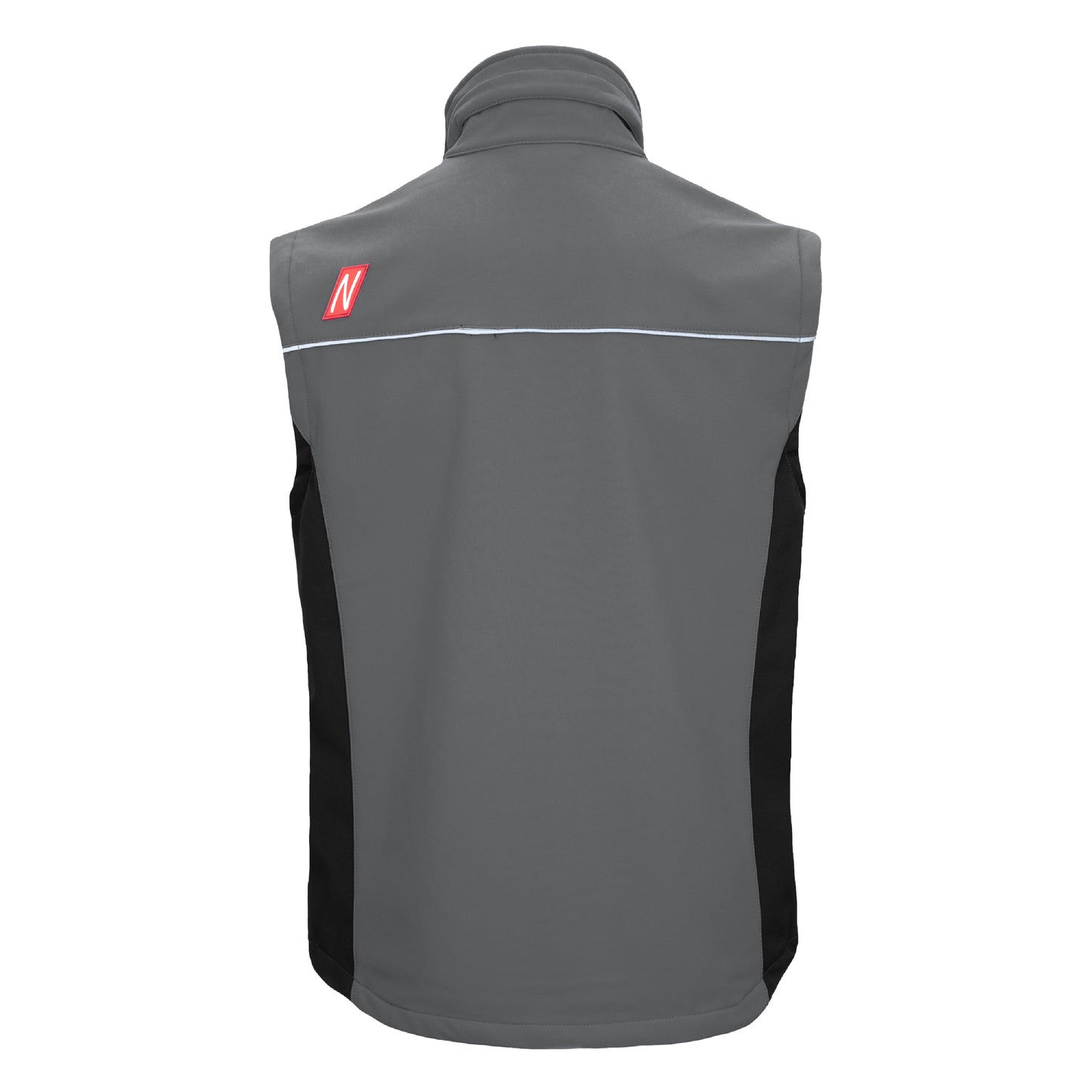 NITRAS MOTION TEX LIGHT, colete softshell, cinza / preto