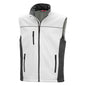 NITRAS MOTION TEX LIGHT, colete softshell, branco / cinza