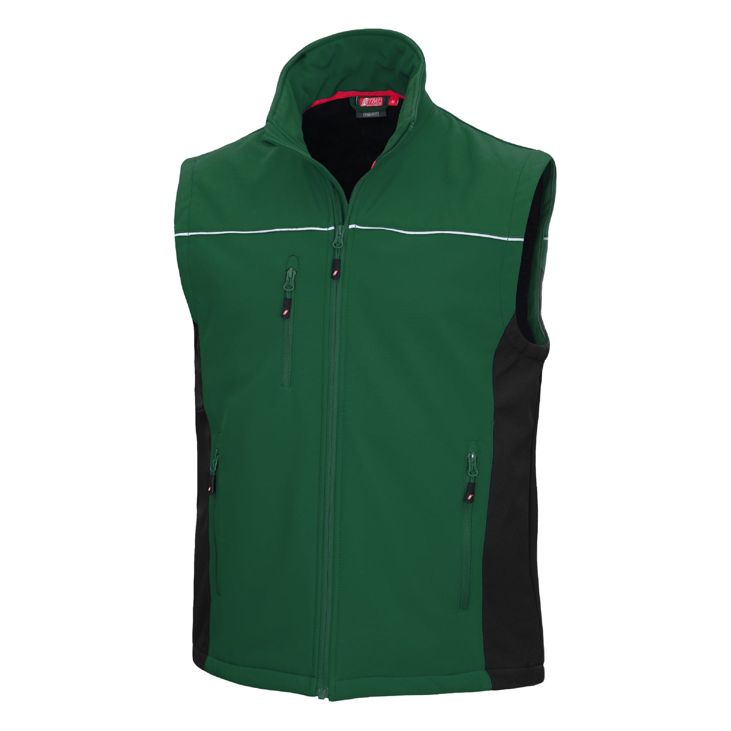 NITRAS MOTION TEX LIGHT, colete softshell, verde / preto