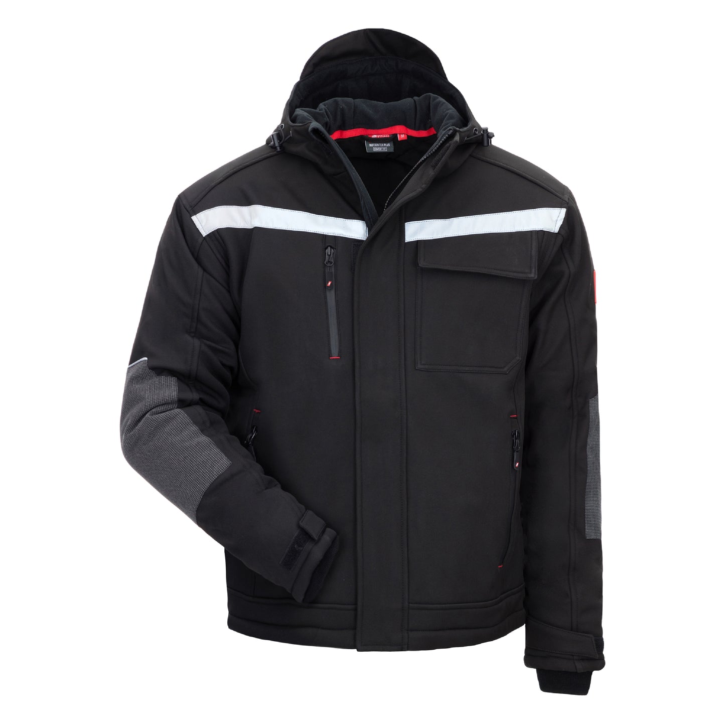 NITRAS MOTION TEX PLUS, jaqueta de inverno, preta