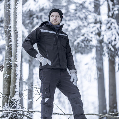 NITRAS MOTION TEX PLUS, jaqueta de inverno, preta