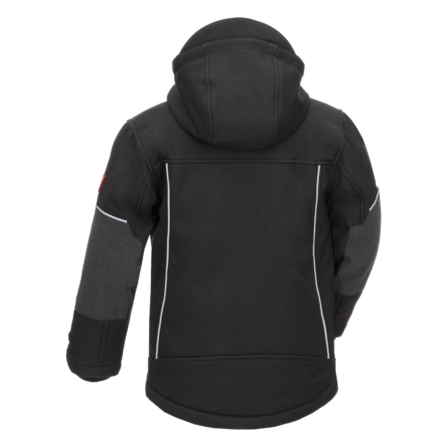 NITRAS MOTION TEX KIDS, jaqueta softshell, preta