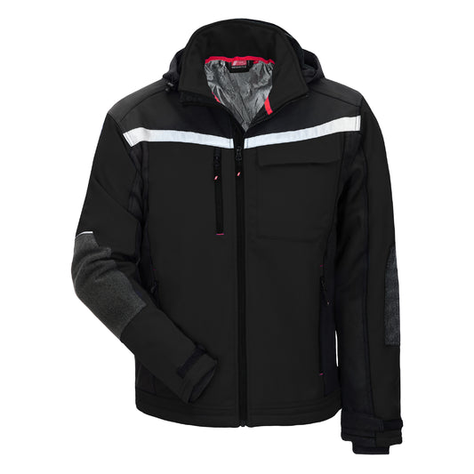 NITRAS MOTION TEX PLUS, jaqueta softshell, preta