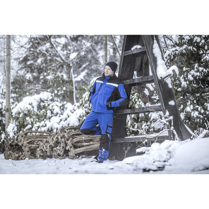 NITRAS MOTION TEX PLUS, jaqueta de inverno, azul royal / preto