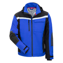 NITRAS MOTION TEX PLUS, jaqueta softshell, azul royal / preto