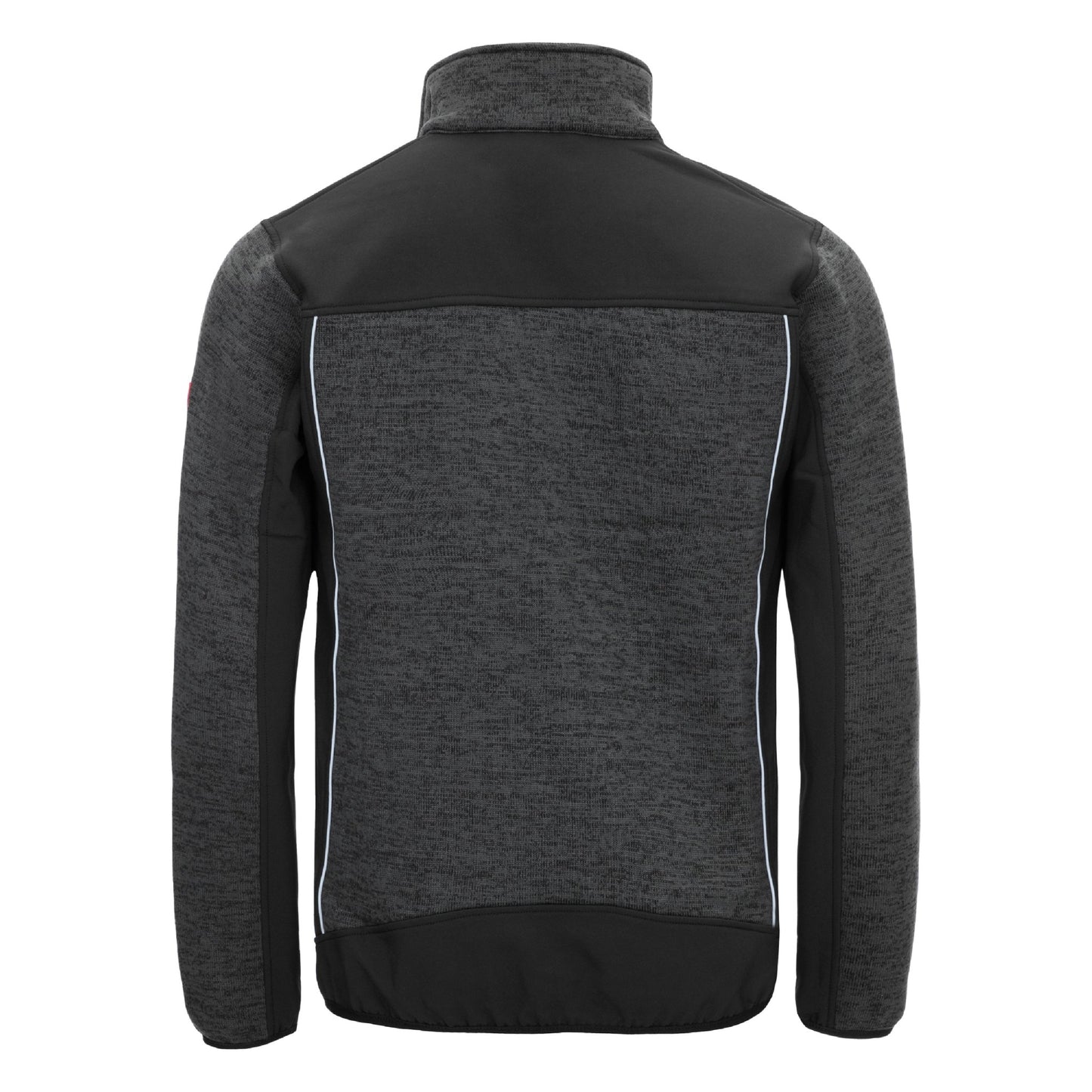 NITRAS MOTION TEX PLUS, jaqueta softshell de malha, preta