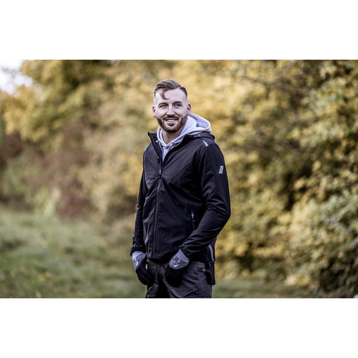 NITRAS MOTION TEX LIGHT, corta-vento, preto