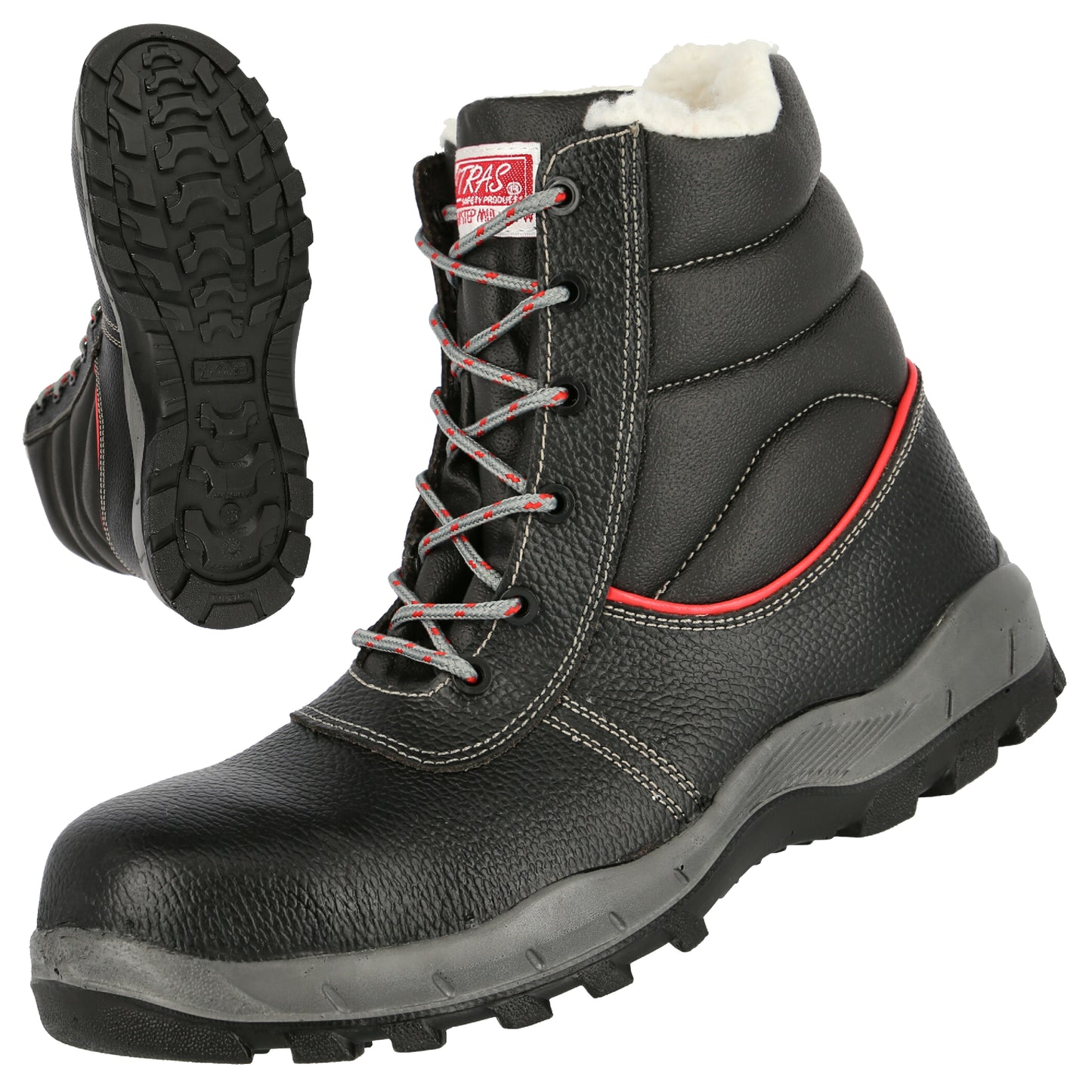 NITRAS STEP MID+ MF W, botas de inverno de segurança S3 CI, altura média, pretas