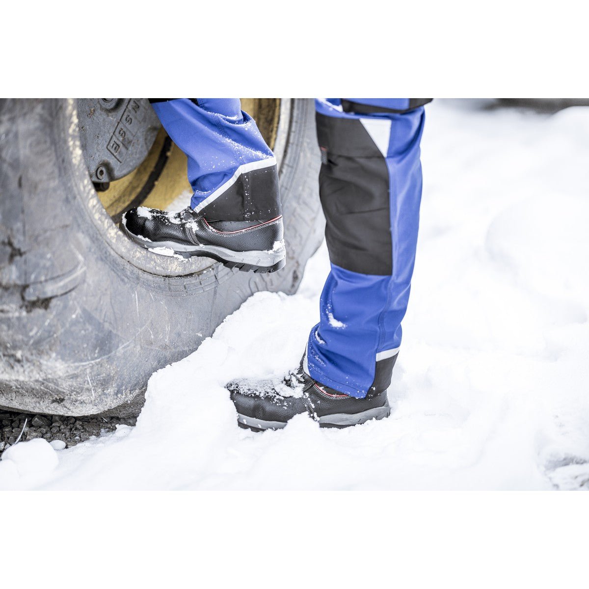 NITRAS STEP MID+ MF W, botas de inverno de segurança S3 CI, altura média, pretas