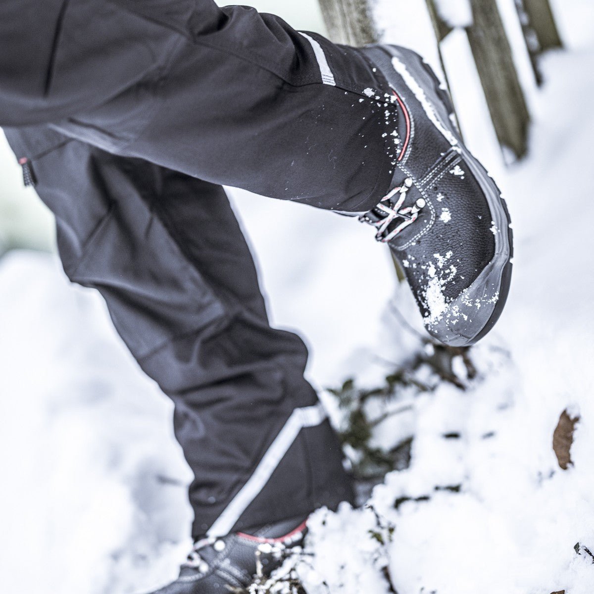 NITRAS STEP MID+ W, botas de segurança de inverno S3, altura média, pretas