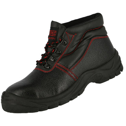 NITRAS BASIC STEP MID, botas de segurança S3, altura média, pretas