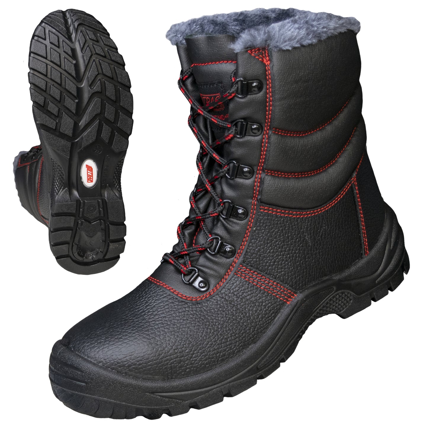 NITRAS BASIC STEP MID+ W, botas de inverno de segurança S3 CI, altura média, pretas