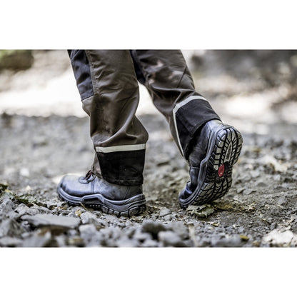 NITRAS POWER STEP MID, botas de segurança S3 HI HRO, altura média, pretas