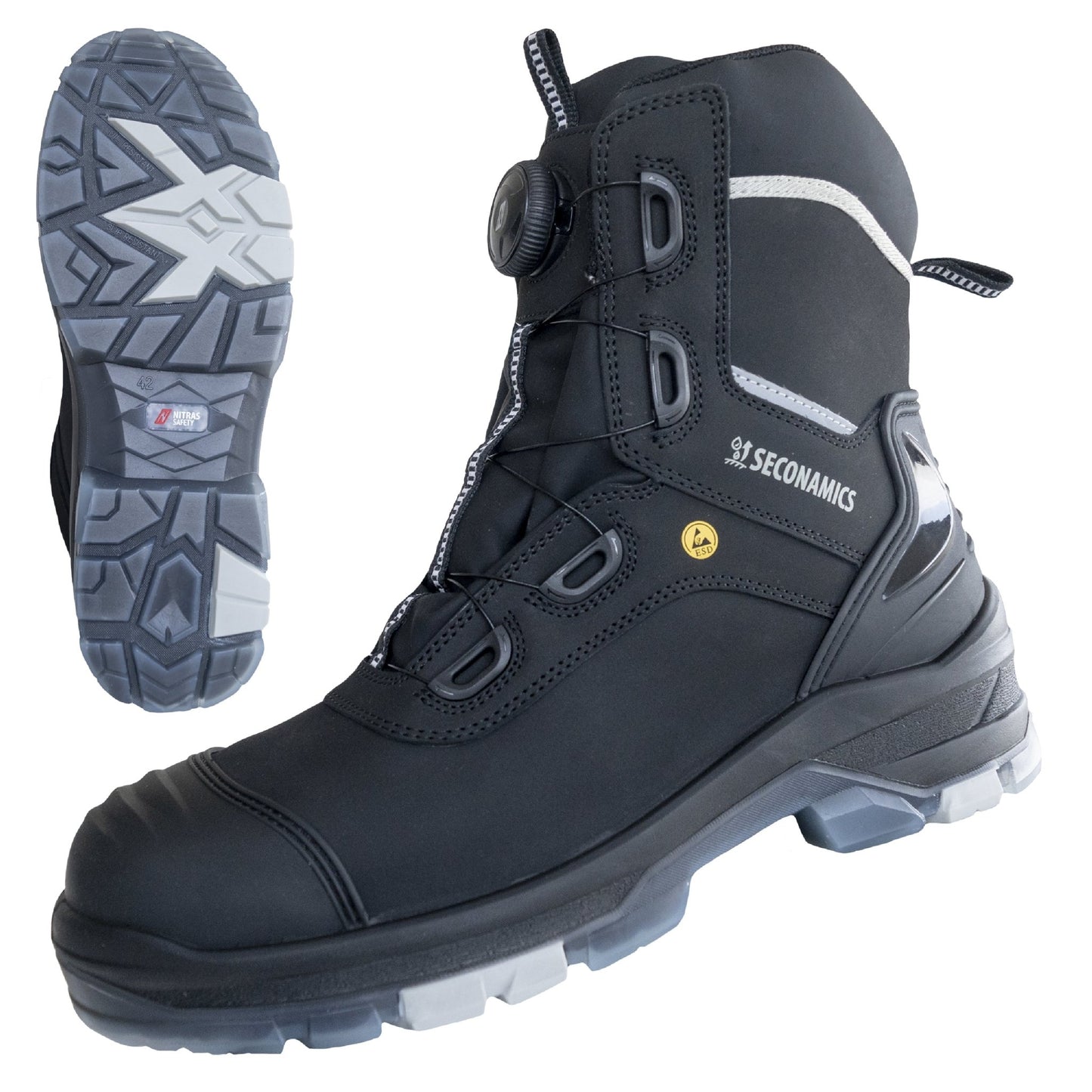 NITRAS ULTIMATE STEP HIGH FIT, botas de segurança
