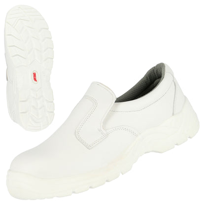 NITRAS CLEAN STEP SL, chinelos de segurança S2, branco