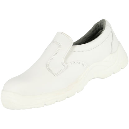 NITRAS CLEAN STEP SL, chinelos de segurança S2, branco