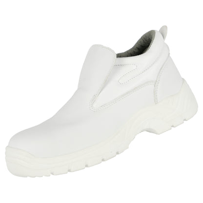 NITRAS CLEAN STEP MID SL, chinelos de segurança S2, branco