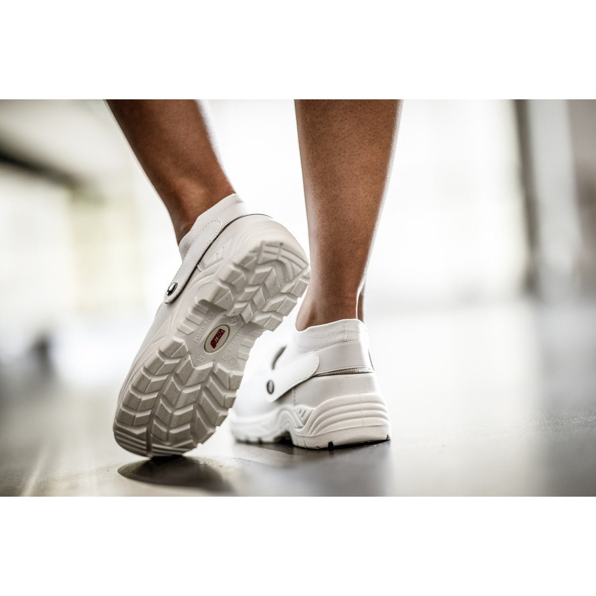 NITRAS CLEAN STEP CL, tamancos de segurança SB, branco
