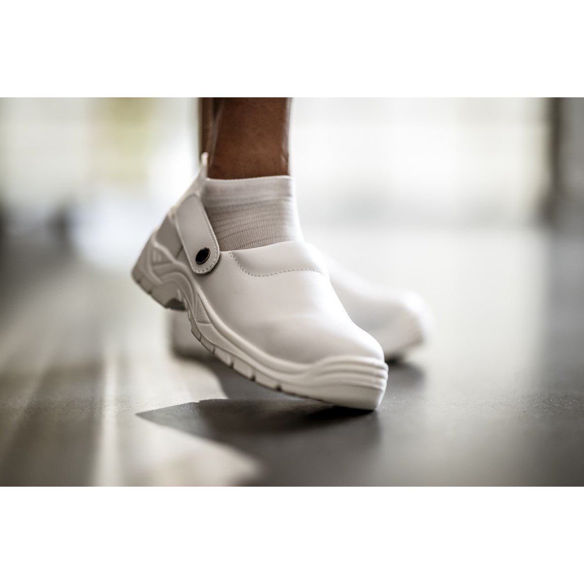 NITRAS CLEAN STEP CL, tamancos de segurança SB, branco