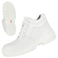 NITRAS CLEAN STEP MID, botas de segurança S2, altura média, branco