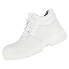 NITRAS CLEAN STEP MID, botas de segurança S2, altura média, branco