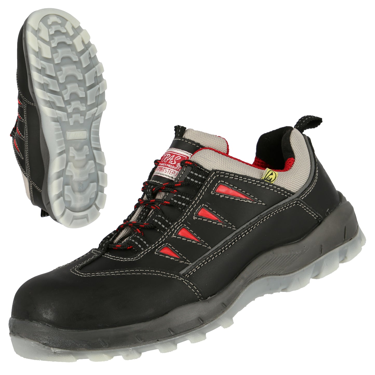 NITRAS SPORT STEP, calçado de segurança S3, preto