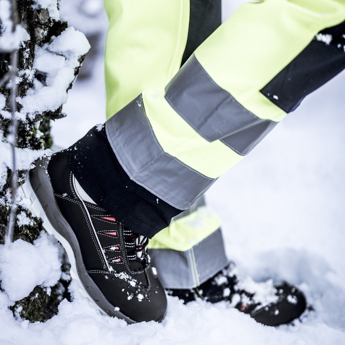 NITRAS SPORT STEP MID W, botas de inverno de segurança S3 CI, altura média, pretas
