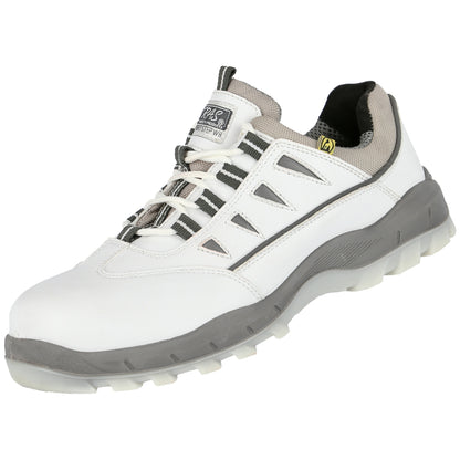 NITRAS SPORT STEP WH, sapatos baixos de segurança, branco
