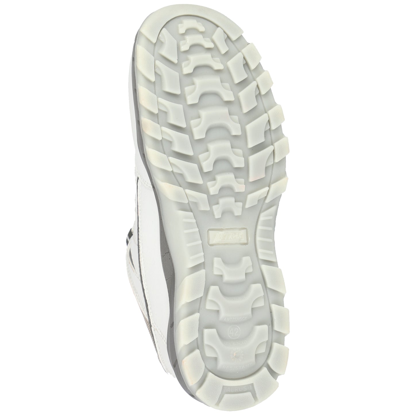NITRAS SPORT STEP WH, sapatos baixos de segurança, branco