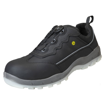 NITRAS SPORT STEP FIT, sapatos baixos de segurança, preto