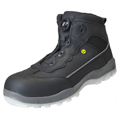 NITRAS SPORT STEP MID FIT, botas de segurança, altura média, preto