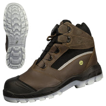 NITRAS TOUGH STEP MID FIT, botas de segurança S7S CI FO SR, altura média