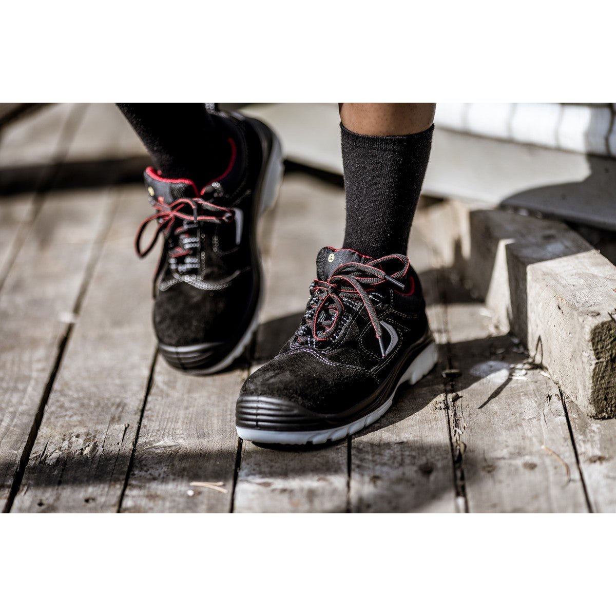 NITRAS EASY STEP, calçado de segurança S1P, preto