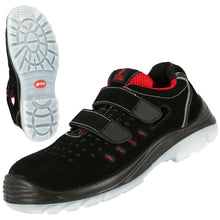 NITRAS EASY STEP SA, sandálias de segurança S1P, pretas