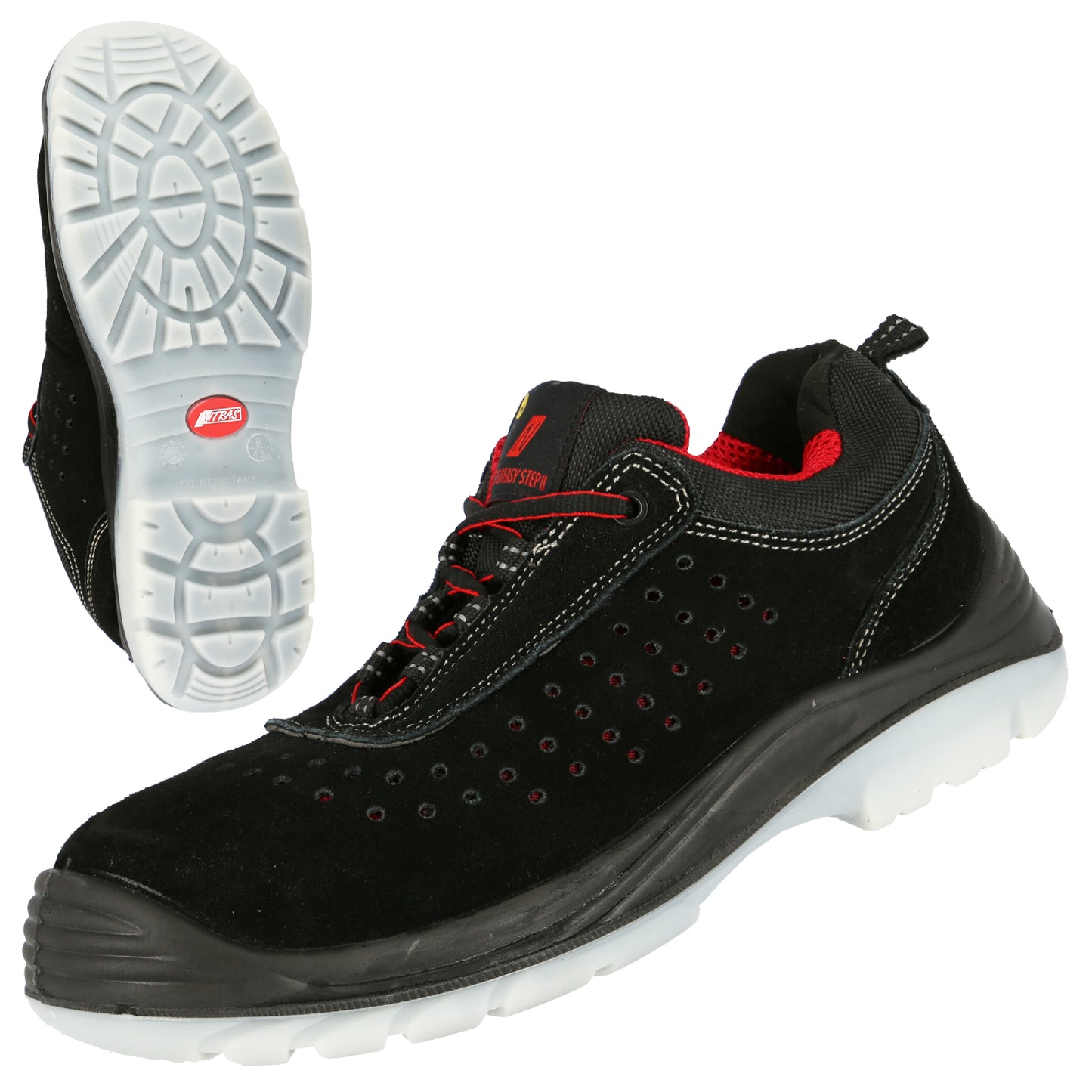 NITRAS EASY STEP P, calçado de segurança S1P, preto