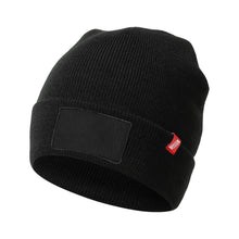 Gorro em malha NITRAS, poliacrílico preto: 100% | Pacote (1 peça)