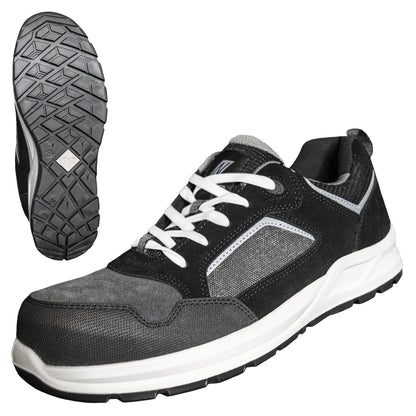 NITRAS CLASSIC STEP, calçado de segurança S1P, cinza / preto