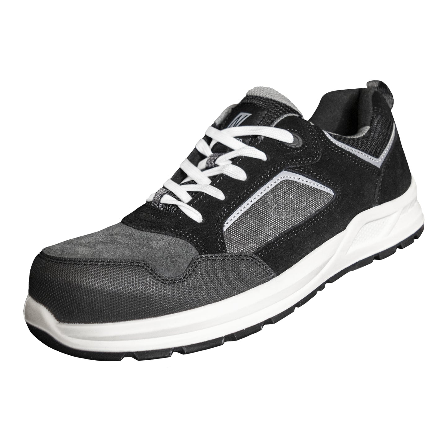 NITRAS CLASSIC STEP, calçado de segurança S1P, cinza / preto