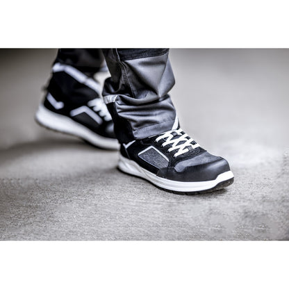 NITRAS CLASSIC STEP, calçado de segurança S1P, cinza / preto